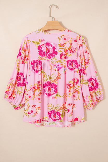 Floral Print Blouse