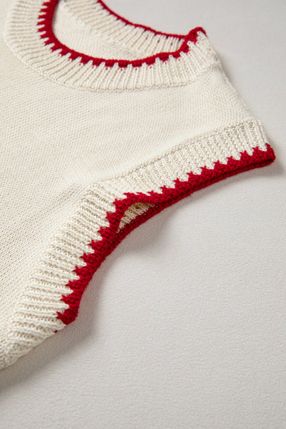 Crawfish Gingham Sweater Vest