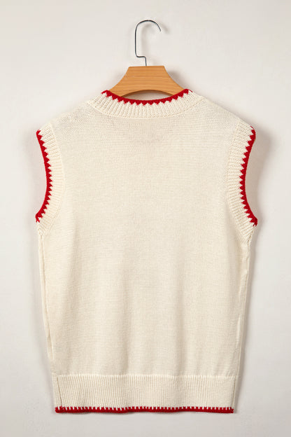 Crawfish Gingham Sweater Vest