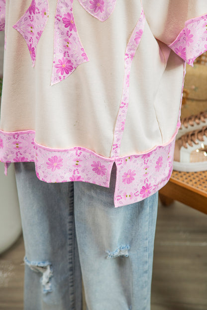 Coquette Bow Floral Top