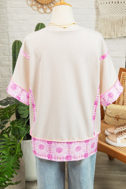 Coquette Bow Floral Top