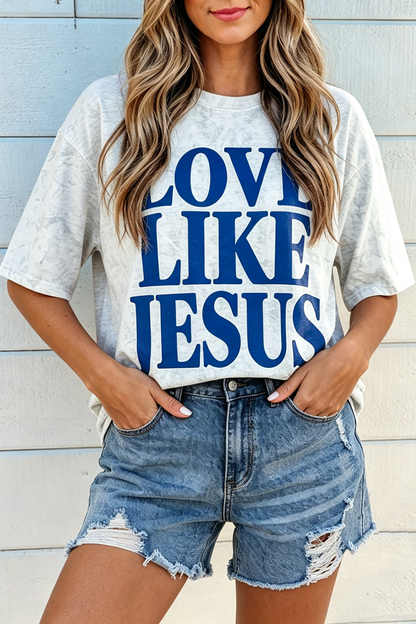 Love Like Jesus Camouflage T-Shirt