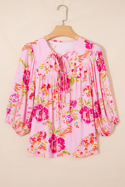 Floral Print Blouse