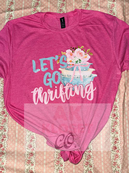 Lets Go Thrifting Tee