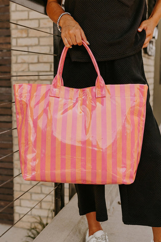 Vinyl Large Tote Bag